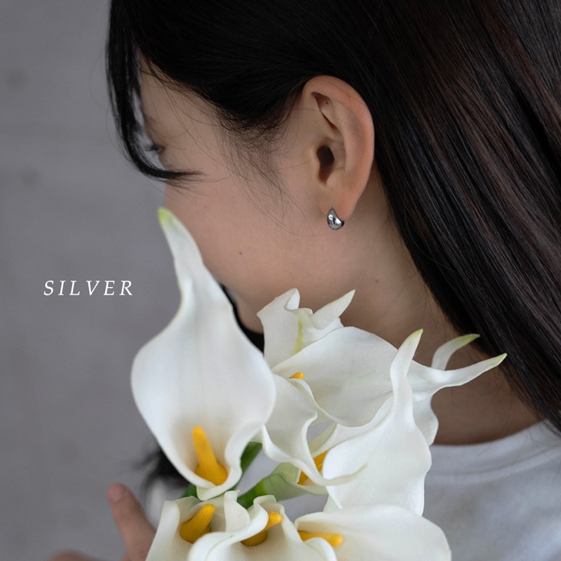 サージカルステンレス ドロップ型 ピアス | JewelVOX（ジュエル