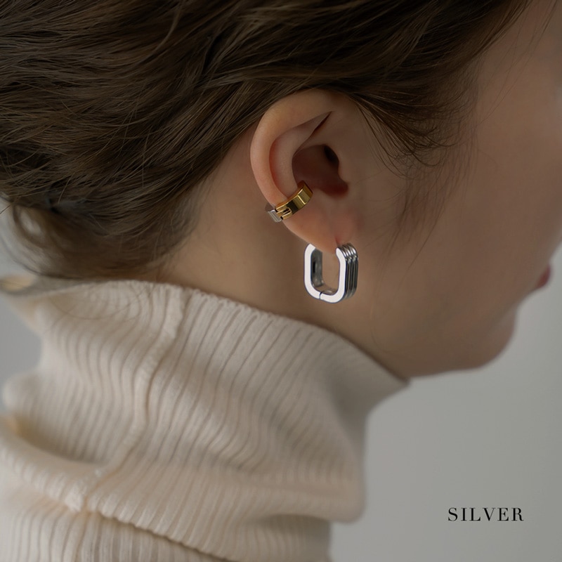 ステンレス U字フォルム フープピアス | JewelVOX（ジュエルボックス