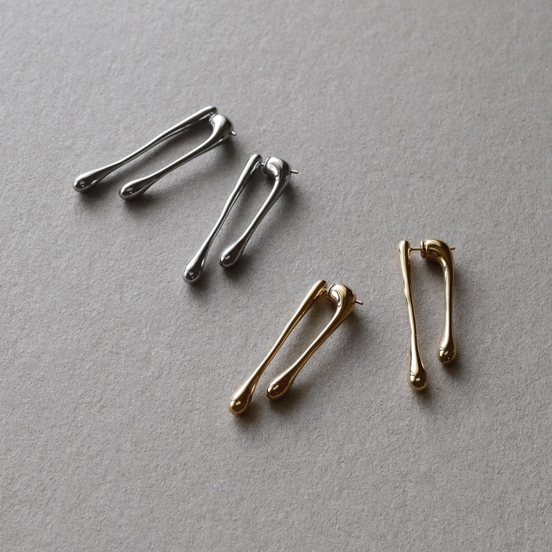 ステンレス バックキャッチ ドロップ ピアス | JewelVOX（ジュエル