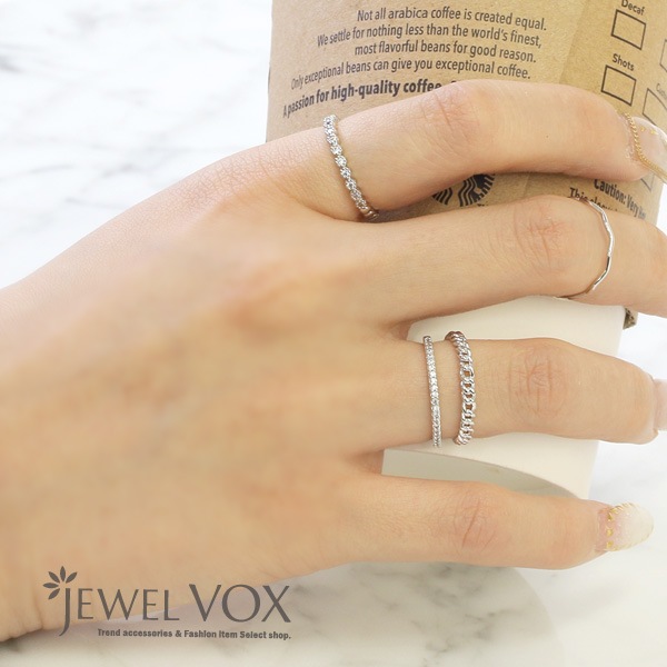 キュービックジルコニアリング 指輪 | JewelVOX（ジュエル