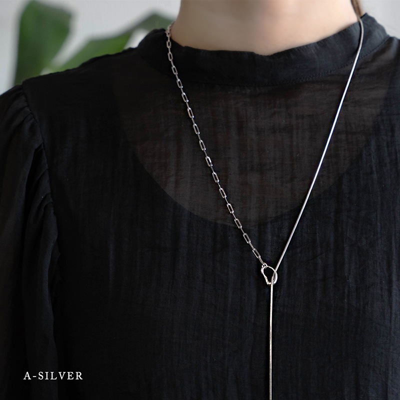 週末限定！20％OFF】2タイプ Y字ネックレス | JewelVOX