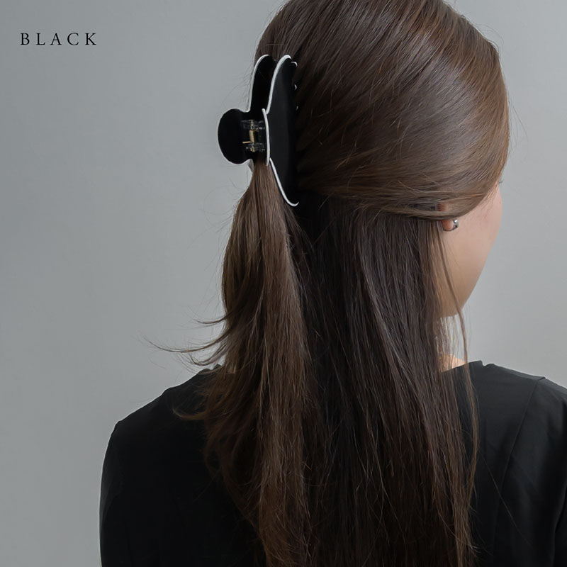 バイカラー パイピング ヘアクリップ ※メール便不可 | JewelVOX