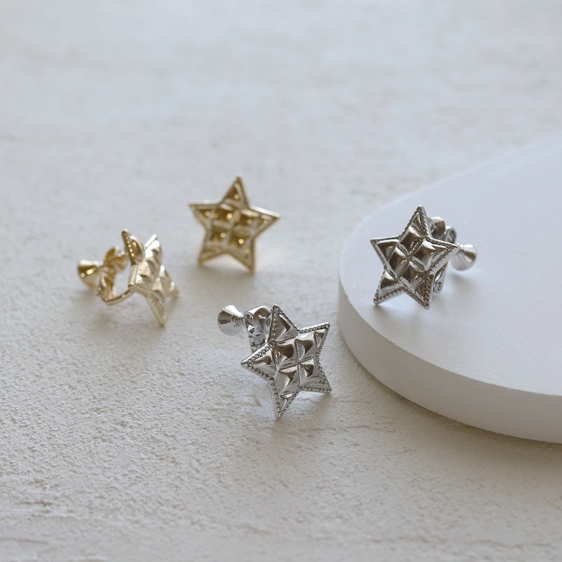 スターモチーフ ピアス＆イヤリング | JewelVOX（ジュエルボックス
