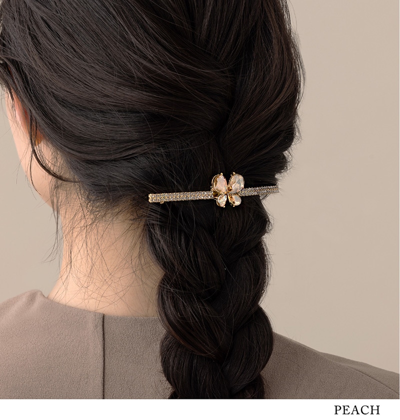 バタフライモチーフ バレッタ ヘアクリップ | JewelVOX（ジュエル