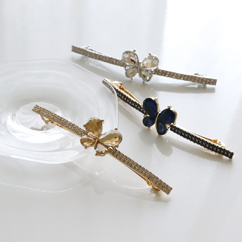 バタフライモチーフ バレッタ ヘアクリップ | JewelVOX（ジュエル