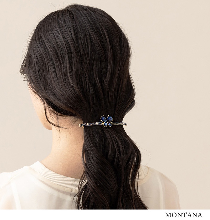 バタフライモチーフ バレッタ ヘアクリップ | JewelVOX（ジュエル