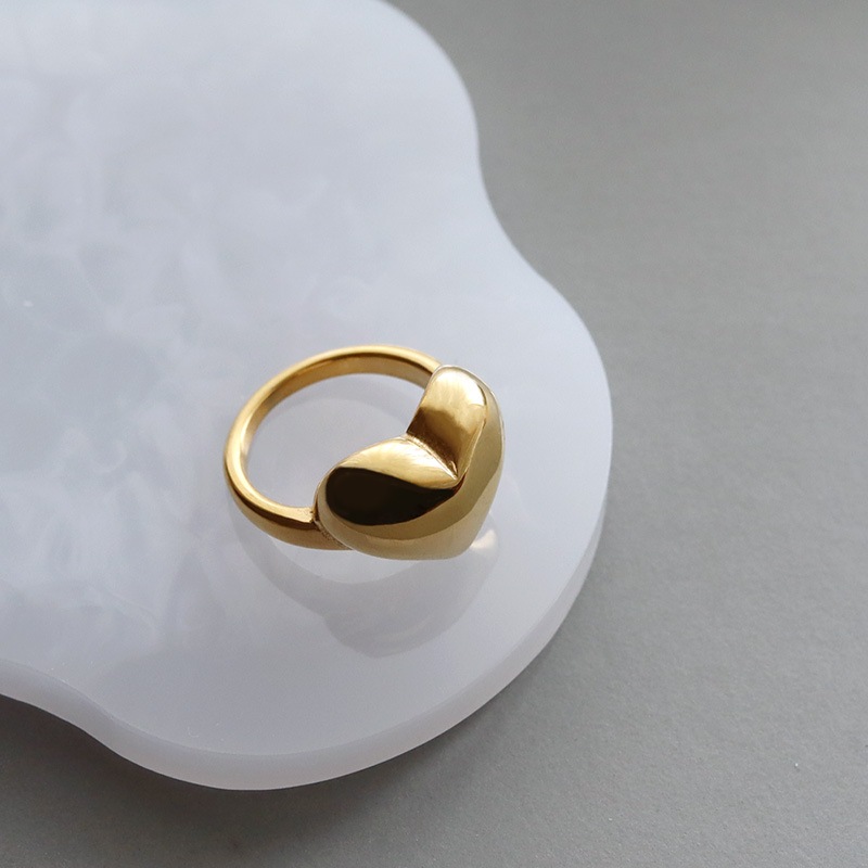 サージカルステンレス ハートモチーフ リング | JewelVOX（ジュエル