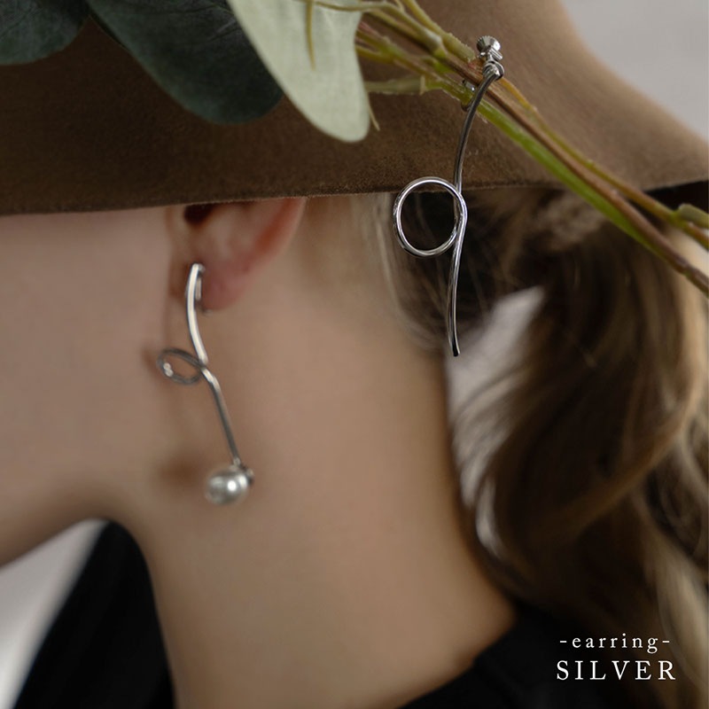 アシンメトリー ピアス＆イヤリング | JewelVOX（ジュエルボックス