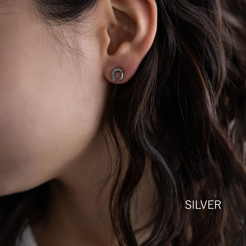 革花アクセサリー ブルーポピーのピアス ハンドメイド 304