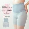 ホイップルウォーマー シルク＆ウール[ 腹巻パンツ/はらまき/フリーサイズ/全4色] 無縫製 冷えとり (日本製)メール便送料無料