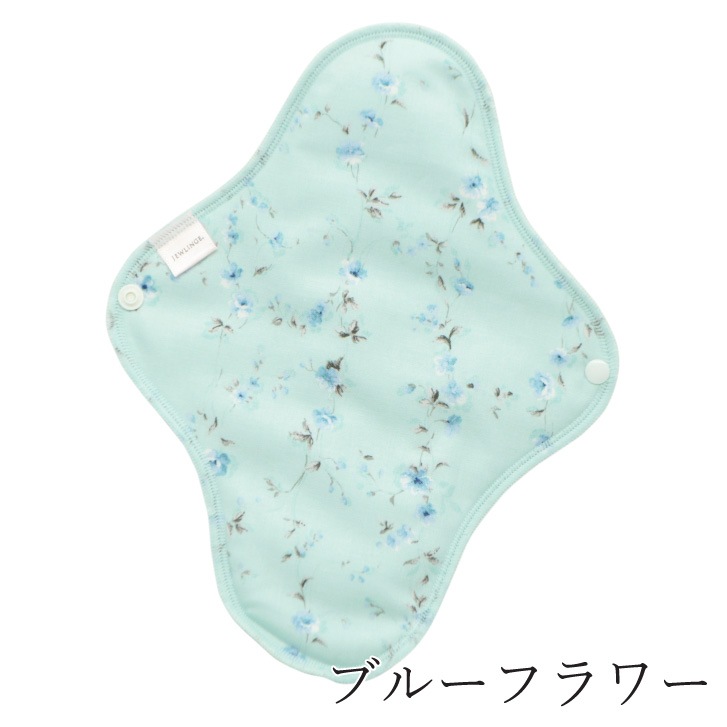 布ナプキン お試し一体型 Mサイズ 生成り 1枚 [ 防水布入り布ナプキン/昼用 / 24.5cm ] 普通の日 ネル生地 (日本製)