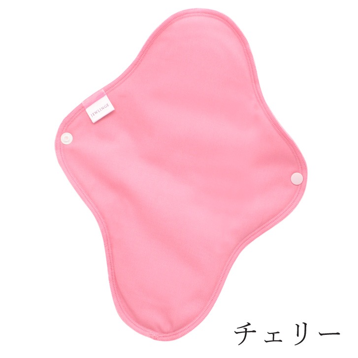 布ナプキン お試し一体型 Mサイズ 生成り 1枚 [ 防水布入り布ナプキン/昼用 / 24.5cm ] 普通の日 ネル生地 (日本製)
