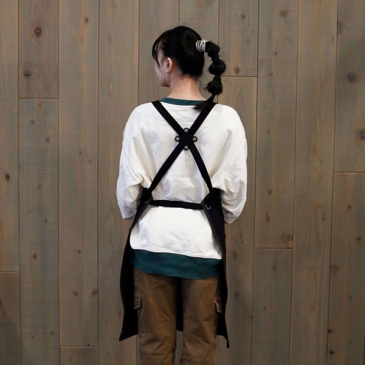 デニムエプロン 杜の都ものづくり大学プロデュース 限定数 [ リジットデニム セルヴィッチデニム 13.5oz ］生デニム 前掛け（日本製）宅配便送料無料