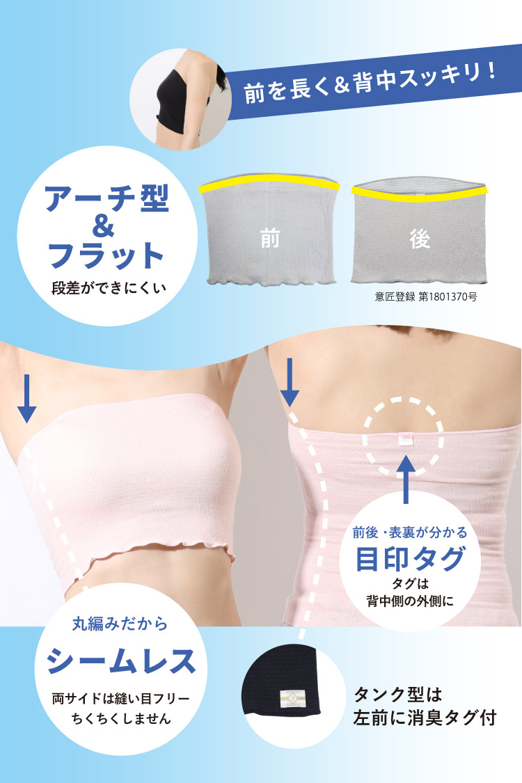 絹肌衣 シルク汗取りブラインナー [ 女性用 インナー/内絹外綿 / 二重編み /長さ23cm /伸縮性あり] シルク/コットン (日本製) メール便送料無料