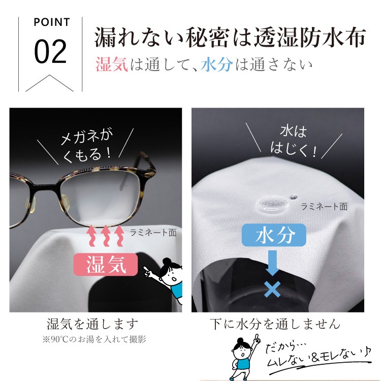 布ナプキン お試し一体型 Mサイズ 生成り 3枚セット [ 防水布入り布ナプキン/昼用 / 24.5cm ] 普通の日 ネル生地 (日本製)メール便送料無料