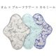 3枚 x オム×ブルーフラワー×カモミール