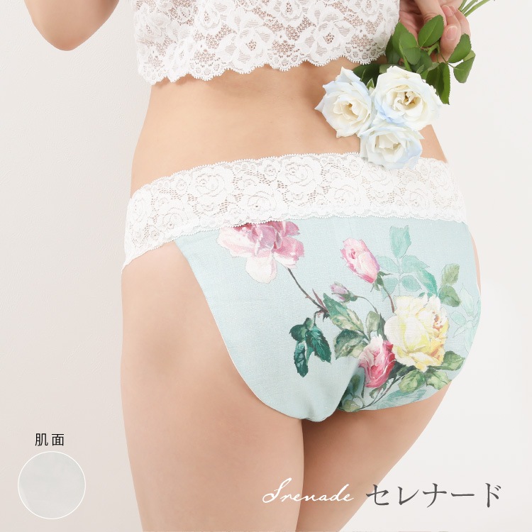 シルク×リネンヒーリングショーツ [ 女性用 ショーツ /シルク/リネン/ M / L /絹/麻 ] ふんどしパンツ 女性用 下着 (日本製)