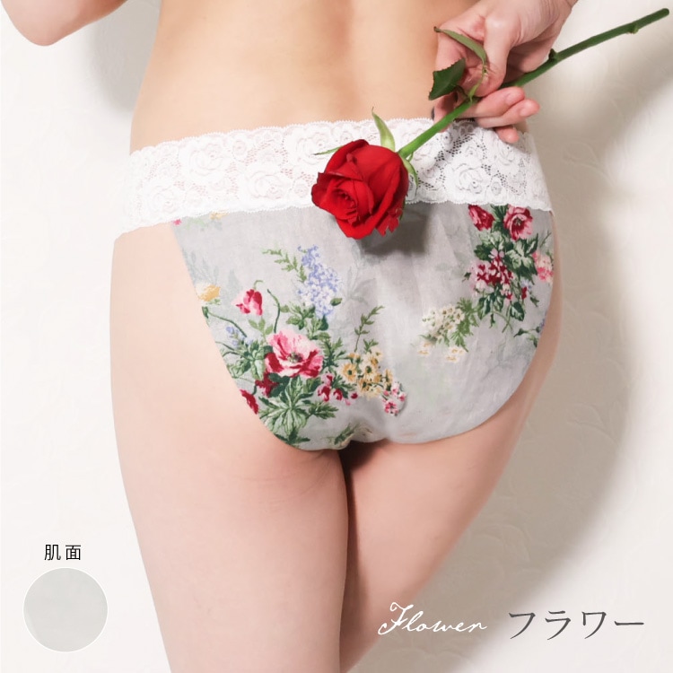 シルク×リネンヒーリングショーツ [ 女性用 ショーツ /シルク/リネン/ M / L /絹/麻 ] ふんどしパンツ 女性用 下着 (日本製)