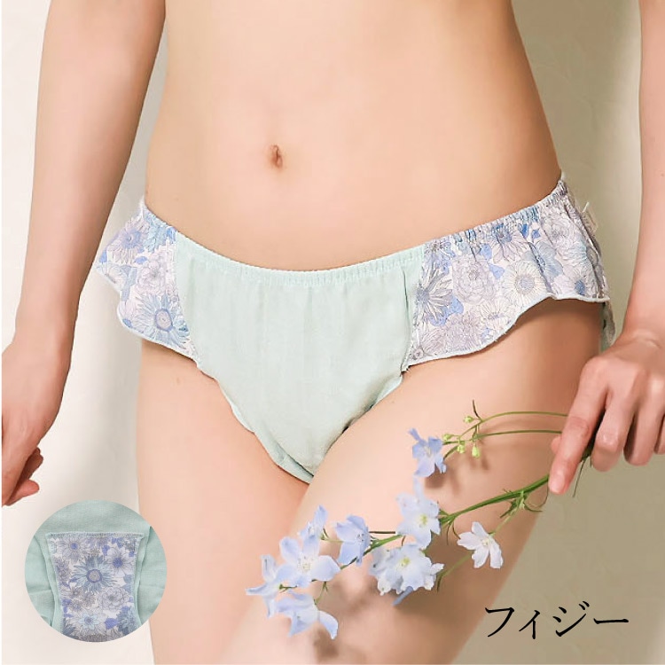 ダブルガーゼめぐリラふんティ[ 女性用 ショーツ / コットン100％ / S / M / L ] ふんどしパンツ 女性用 下着 (日本製)