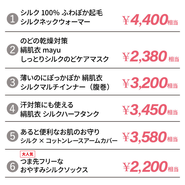 【予約受付中※12月下旬順次発送予定】2026ジュランジェ 新春福袋 [ シルクセット 宅配便送料無料 ]日本製