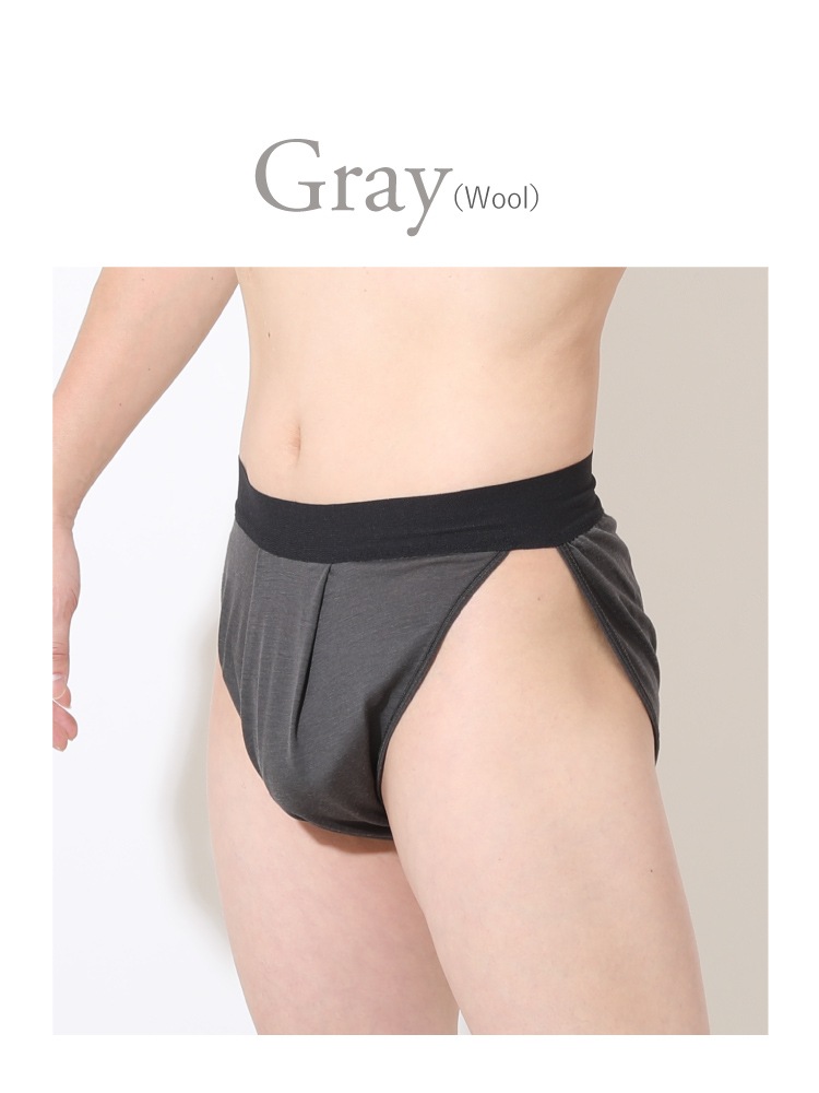 JEWLINGE HOMME メンズふんどしパンツ[ 男性用 ショーツ / ウール / M / L / LL ] ふんどしパンツ 男性用 下着 (日本製)