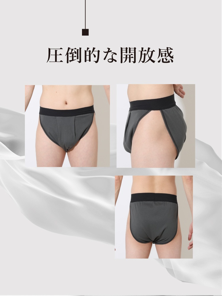 JEWLINGE HOMME メンズふんどしパンツ[ 男性用 ショーツ / コットンモダール / M / L / LL ] ふんどしパンツ 男性用 下着 (日本製)
