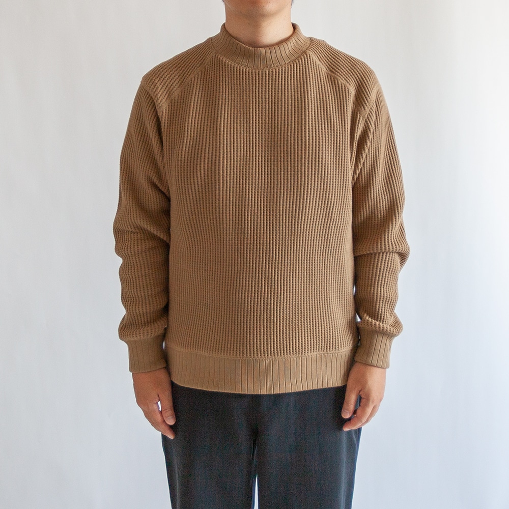 Jackman ジャックマン ワッフルミッドネック Waffle Midneck サーマル 通販サイト東京 2021新作 ワッフルミッドネック ジャックマン ニット/セーター