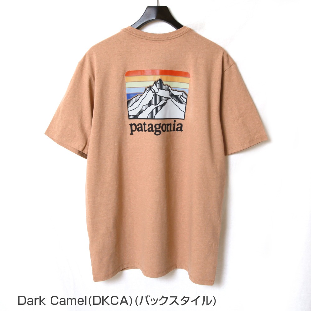 パタゴニア メンズ Sサイズ ライン ロゴリッジ ポケット レスポンシビリティー ポケtシャツ ブラック Organicfarmermag Com