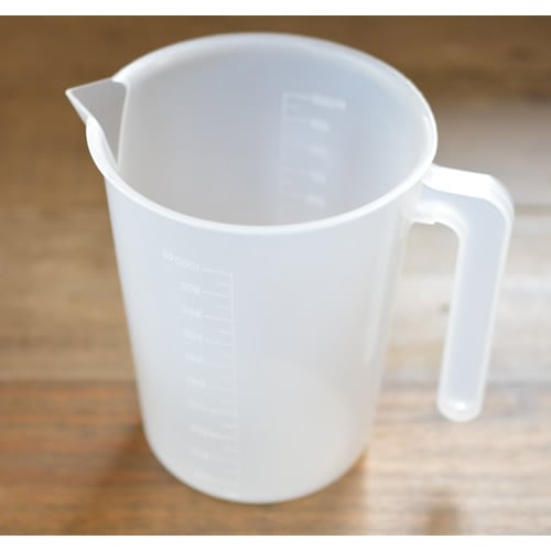 耐熱プラスティック計量カップ1000ml(PP)