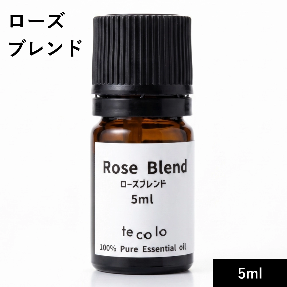 ローズブレンドエッセンシャルオイル5ml【ネコポOK】