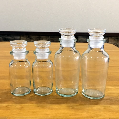 【10個セット】大きめスパイスボトル Ｌ（ラージ）サイズ＋ステンレス薬さじＳ1本