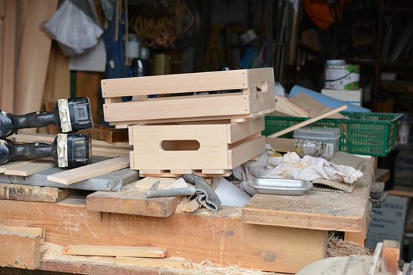 【完売しました】木曽ヒノキで作った『風通しのいい木箱』