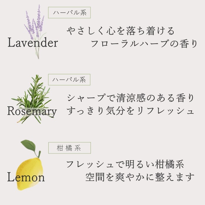 ハーバル&レモン 精油3本セット【ネコポOK】