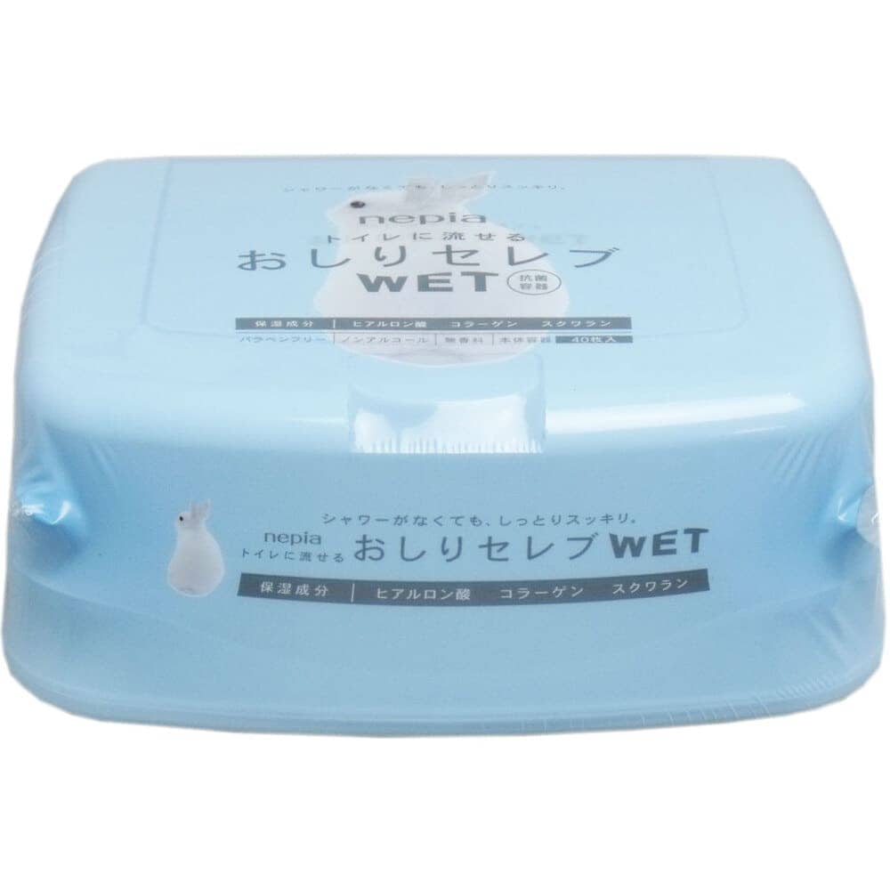 nepia ネピア トイレに流せるおしりセレブWET 詰替 ネピア トイレに流せる おしりセレブ