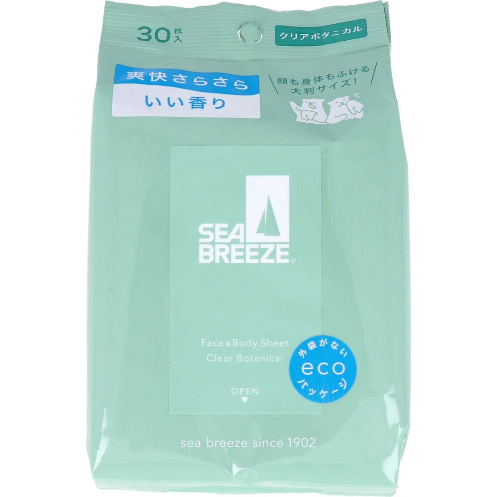 SEA BREEZE ボディシート(30枚入)☆★14パックまとめ売り大容量★☆ Amazon | Seabreeze 【まとめ買い】シーブリーズ フェイス