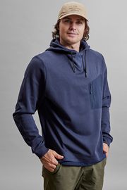 ��SALE 50%��THE MOUNTAIN STUDIO �ѡ����� H-2 HA-1012 ORGANIC COTTON HOOD GREY DARK NAVY/78