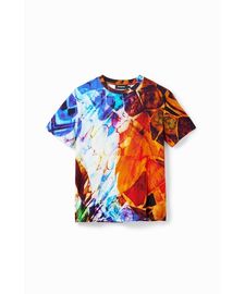 【SALE 50%】DESIGUAL デシグアル カットソー レディース 23SWTKCK TK_MIKA MINERAL 5011