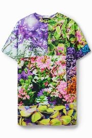 【SALE 50%】DESIGUAL デシグアル ワンピース レディース 23SWVKA6  VEST_MIKA GARDEN 9019