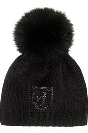 Toni Sailer �ȥˡ��������顼 ��ǥ����� ������ ����å� 102905F BEANIE FUR 100 black