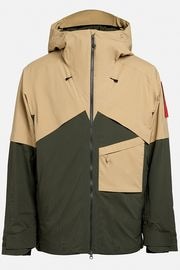 ��SALE 50%��THE MOUNTAIN STUDIO ������ ���㥱�å� S-1 SA-1008 GORE-TEX 2L STRETCH INSULATED JACKET CASTLE WALL, FOREST GREEN, SAND/681