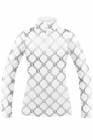 ��SALE 30%��POIVRE BRANC ����������ʡ����㥱�å� ��ǥ����� Base Layer Shirt 420173 W23-1940-WO/M 5223/monogram white