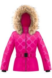 ��SALE 20%��POIVRE BRANC ���������㥱�å� �����륺 Ski Jacket 420184 W23-1003-JRGL/E 5271/embo magenta pink 8-10������