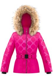 ��SALE 20%��POIVRE BRANC ���������㥱�å� �����륺 Ski Jacket 420184 W23-1003-JRGL/E 5271/embo magenta pink 12-14������
