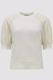 MONCLER ��󥯥졼�� ��ǥ����� ���åȥ��� 093-8C00027-89A1K LACE-UP TOP 034 WHITE