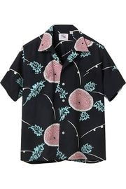 SUN SURF ���󥵡��� �����ϥ����  DK39237 BROWNEA (SHORT SLEEVE) 119 BLACK