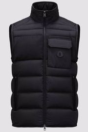 MONCLER ��󥯥졼�� ��� �٥��� 091-1A00102-596K7 ESTAGNOUR DOWN GILET 999 BLACK
