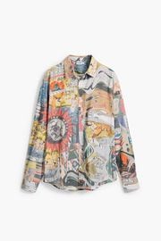 【SALE 40%】DESIGUAL デシグアル メンズ シャツ 25SMCW10 CAM_COLOR 9019 TUTTI FRUTI