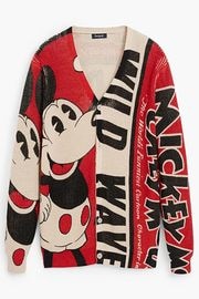 ��SALE 50%��DESIGUAL �ǥ������� ��� �����ǥ����� 25SMJF07 JERS_WILD_MICKEY 3054 ROJO COLA