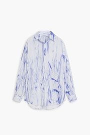 【SALE 50%】DESIGUAL デシグアル メンズ シャツ 25SMCW03 CAM_FOTO 1000 BLANCO