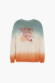 【SALE 50%】DESIGUAL デシグアル メンズ セーター 25SMJF13 JERS_KING 7033 NARANJA MIC